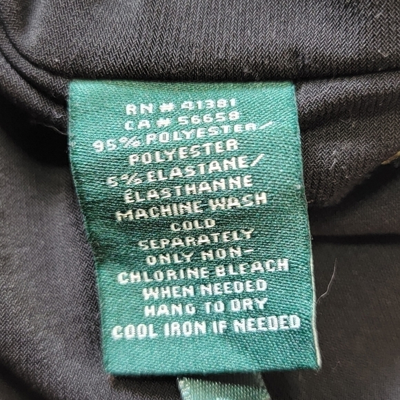 LAUREN ralph lauren black sleeveless dress - Picture 6 of 6